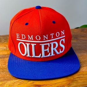 Edmonton Oilers Mitchell & Ness snapback
